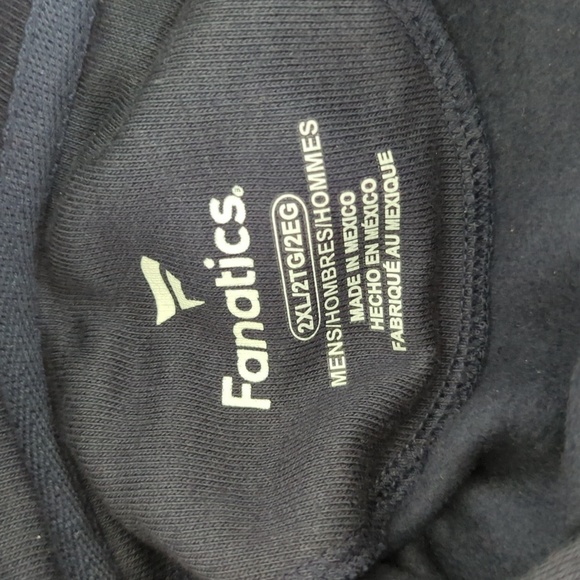 Fanatics Seattle Kraken Branded Primary Logo Pullover Hoodie Men's Navy Size 2XL - Picture 8 of 12